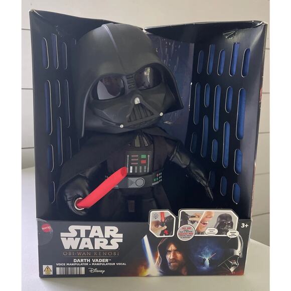 Star Wars Obi Wan Kenobi Series Darth Vader Helmet Voice Manipulator 11" NWT - Picture 1 of 9